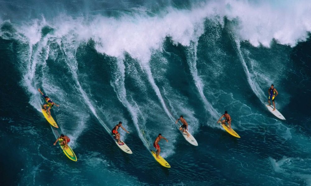 Beaches and Ride the Waves