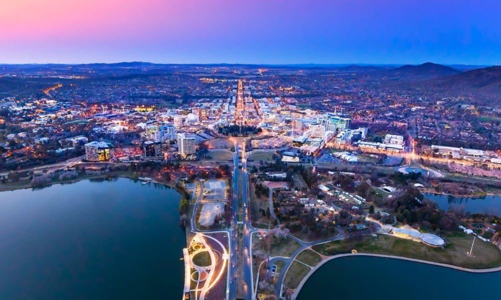 Canberra is known for its national monuments, lakes, and cultural attractions.
