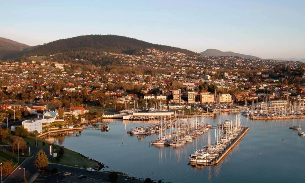 Hobart is known for its historic charm, waterfront views, and scenic surroundings