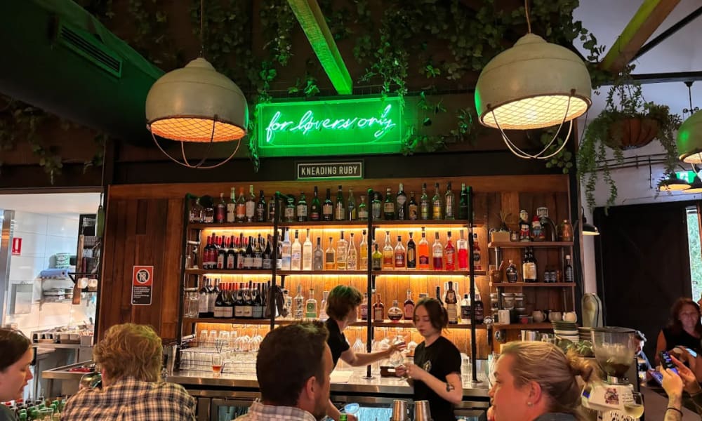 Kneading Ruby vegan restaurant in Wollongong