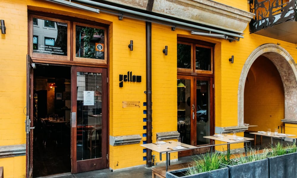 Yellow restaurant sydney