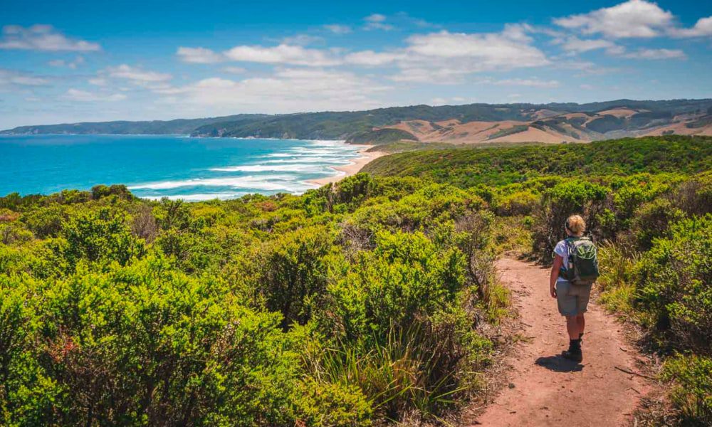 Coastal Trails in caves beach