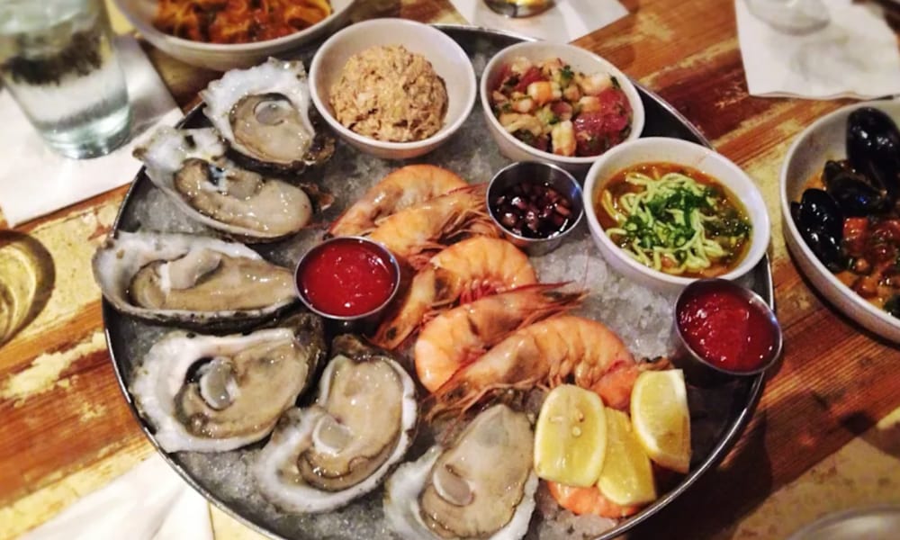 Local Seafood Tasting