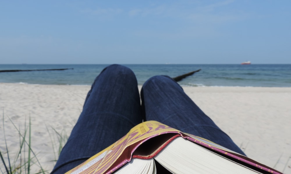 Relax with a Book on the Shore