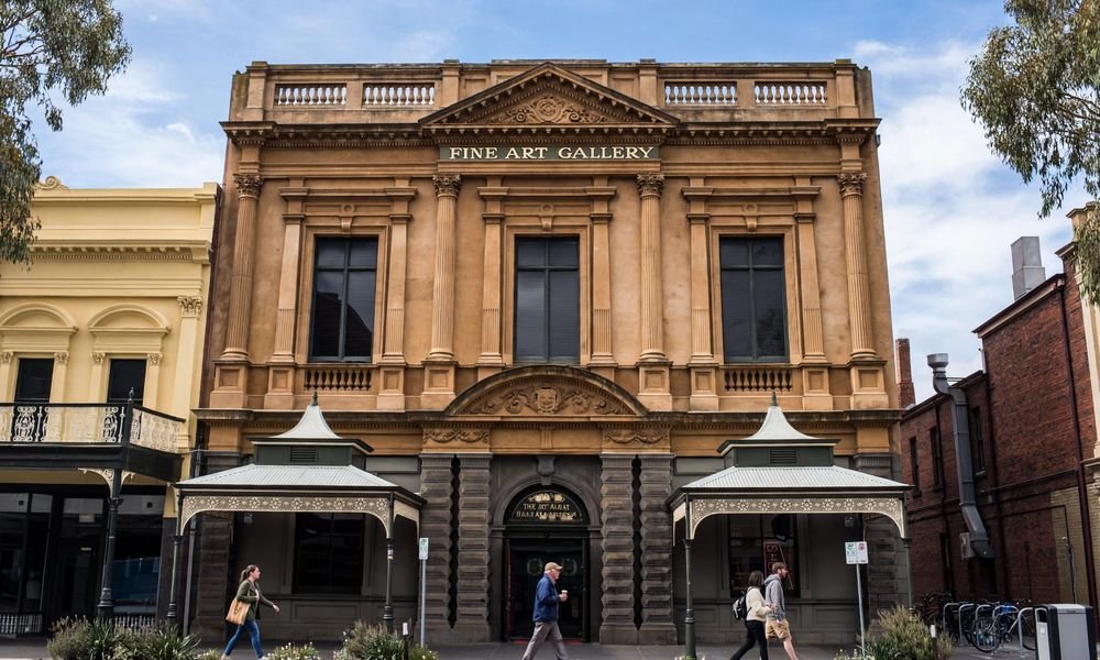 Grand Victorian-era facade of the Art Gallery of Ballarat